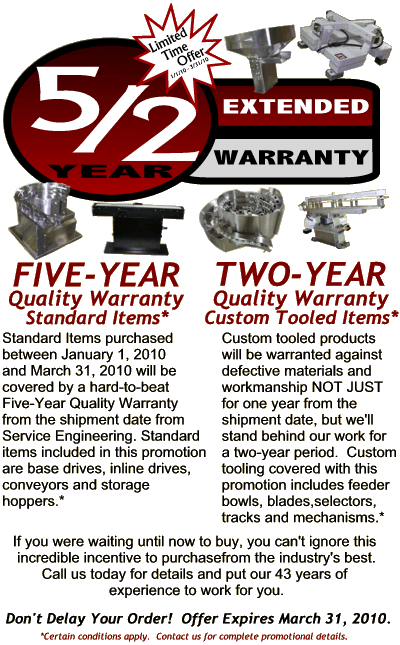 5/2 Extended Warranty Promotion Now through March 31, 2010